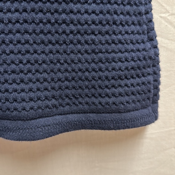 Yigal Azrouel  Navy Textured Women's Top - Picture 7 of 13